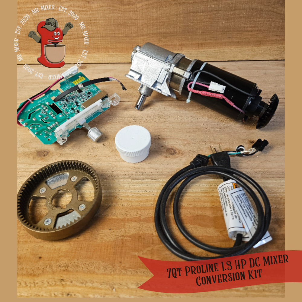7qt Proline 1.3HP DC Mixer Conversion Kit — Mr. Mixer